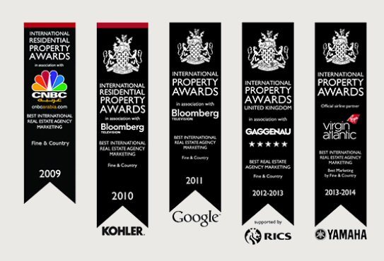 Slades Estate Agents - Fine & Country - Awards