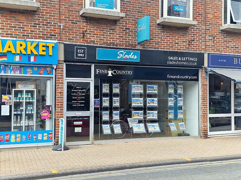 Slades Estate Agents - HIGHCLIFFE OFFICE - Button 2