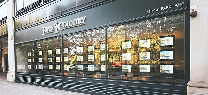 Slades Estate Agents - LONDON OFFICE FRONT - Button