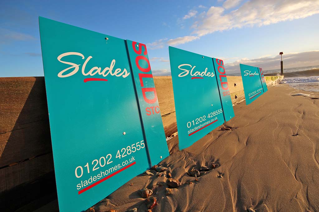 Slades Estate Agents - News - BORED OF BOARDS